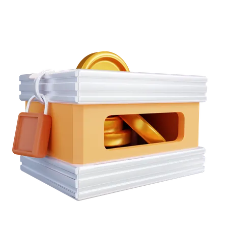 Charity Box  3D Icon