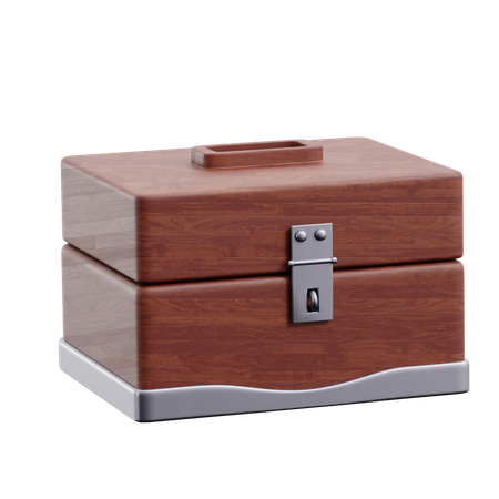 Charity Box  3D Icon