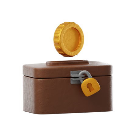 Charity Box  3D Icon