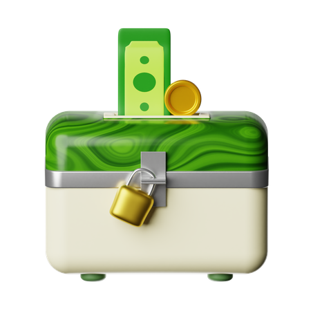 Charity Box  3D Icon