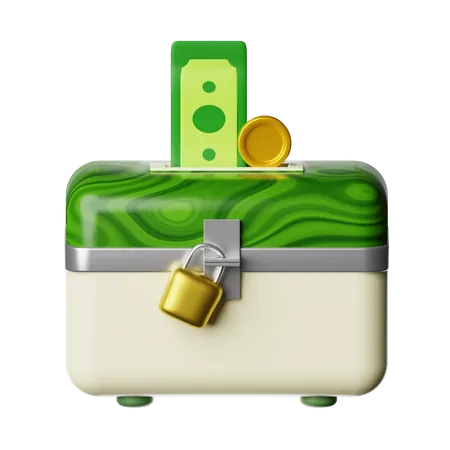 Charity Box  3D Icon