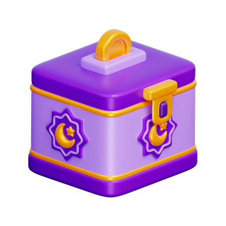 Charity Box  3D Icon