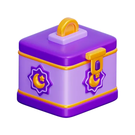 Charity Box  3D Icon