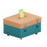 charity box emoji 3d