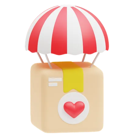 Charity Delivery  3D Icon