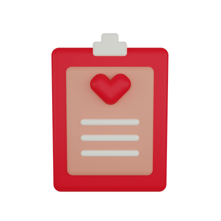 Charity File  3D Icon