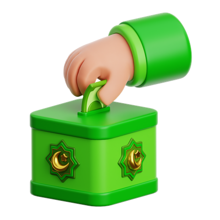 Charity Gift  3D Icon