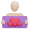 charity board emoji 3d