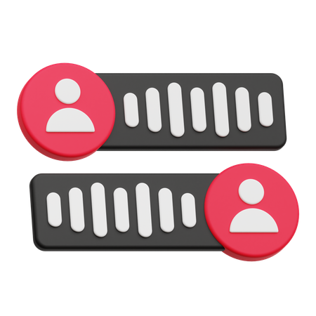 Charla de audio  3D Icon