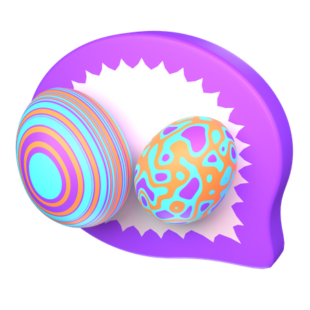 Charla de pascua  3D Icon