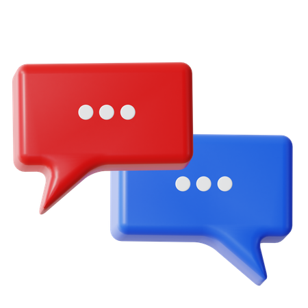 Charlando  3D Icon