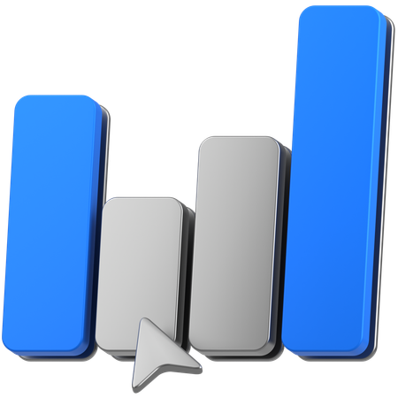 Chart  3D Icon