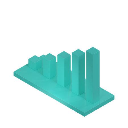 Chart  3D Icon