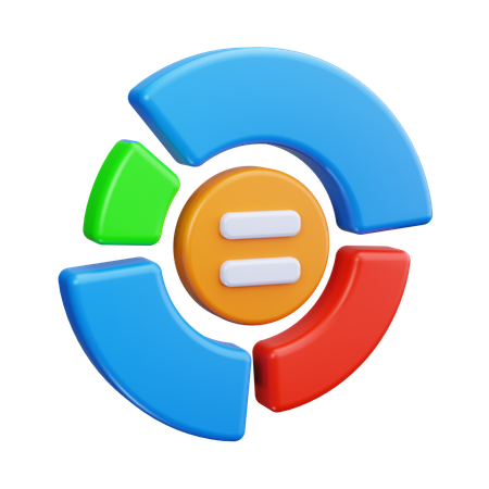 Chart  3D Icon