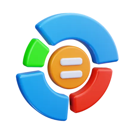 Chart  3D Icon