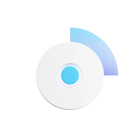 Chart  3D Icon