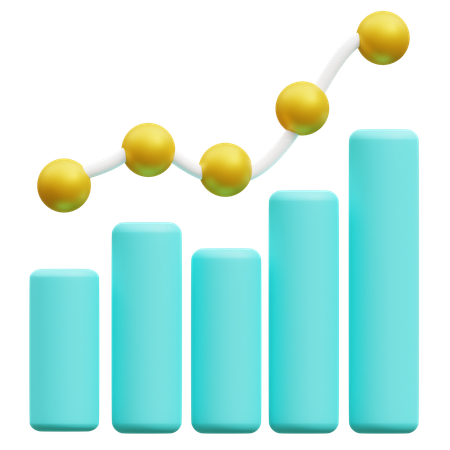 Chart  3D Icon