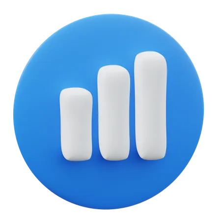 Chart  3D Icon