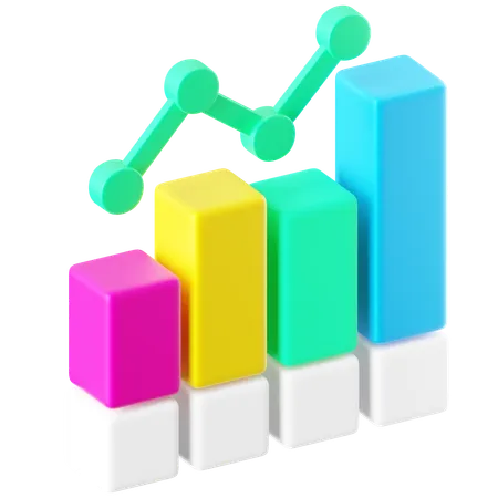 Chart  3D Icon