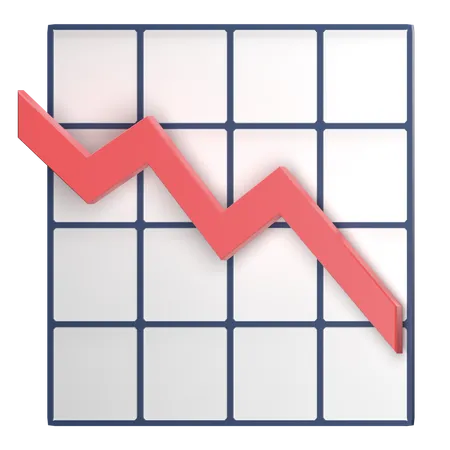 Chart  3D Icon