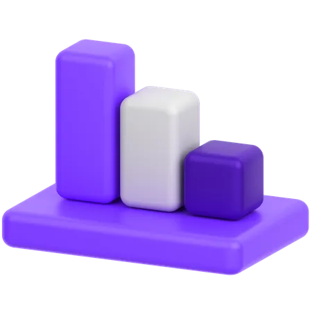 Chart  3D Icon