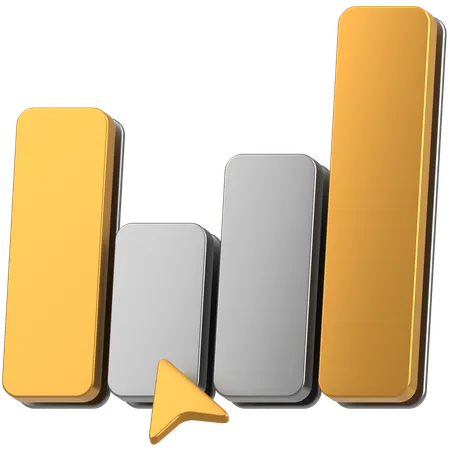 Chart  3D Icon