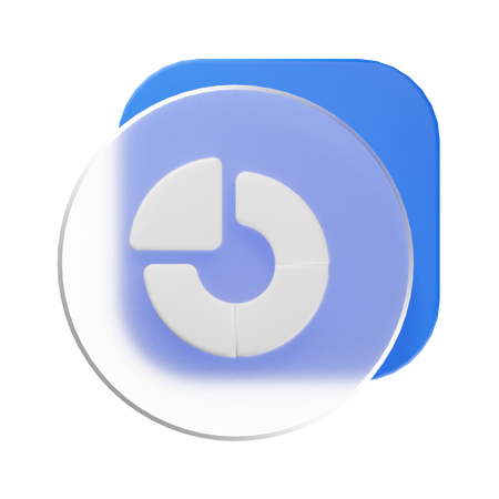 Chart  3D Icon