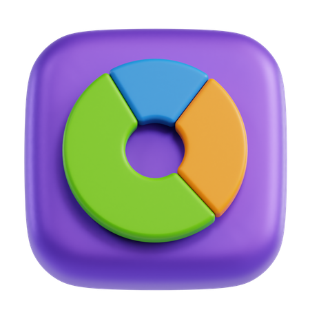 Chart  3D Icon