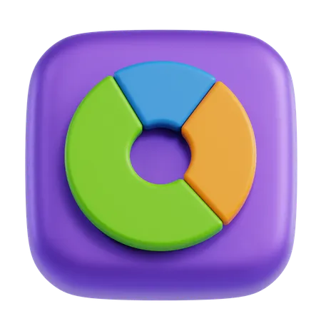 Chart  3D Icon