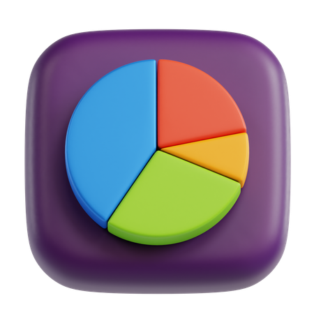 Chart  3D Icon