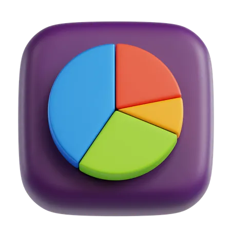 Chart  3D Icon