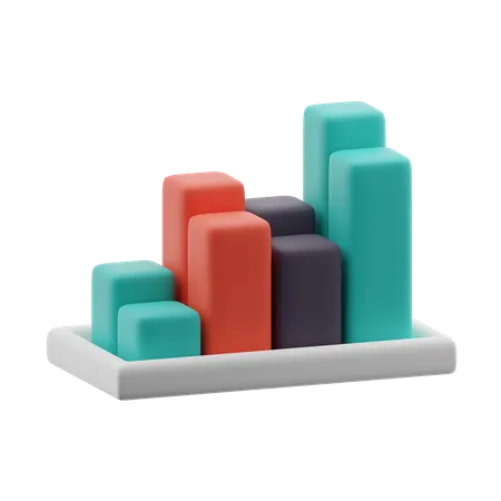 Chart  3D Icon