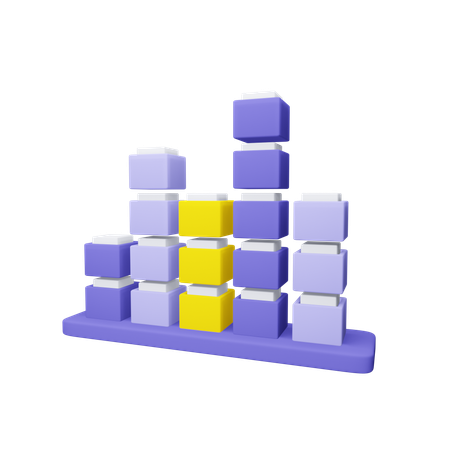 Chart  3D Icon