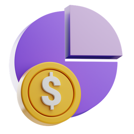 Chart  3D Icon