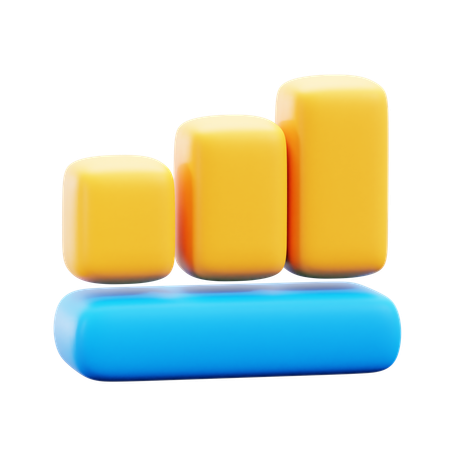 Chart  3D Icon