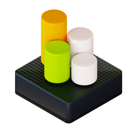 Chart  3D Icon