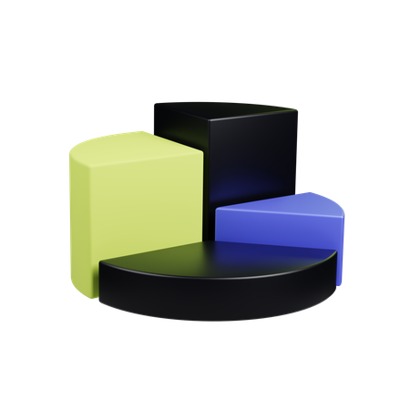 Chart  3D Icon
