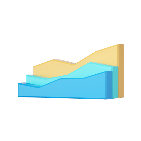 Chart 3D Illustration