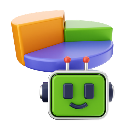 Chart Ai  3D Icon