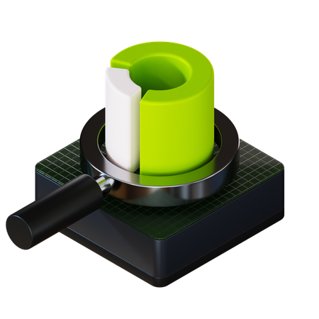 Chart Analysis  3D Icon