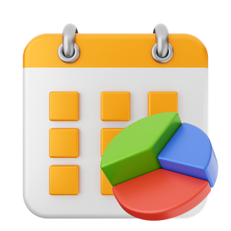 Kartenkalender  3D Icon