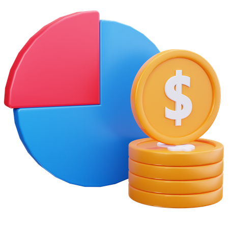 Chart Investment  3D Icon