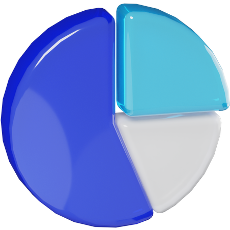 Chart Pie  3D Icon
