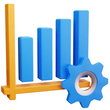Chart Settings  3D Icon