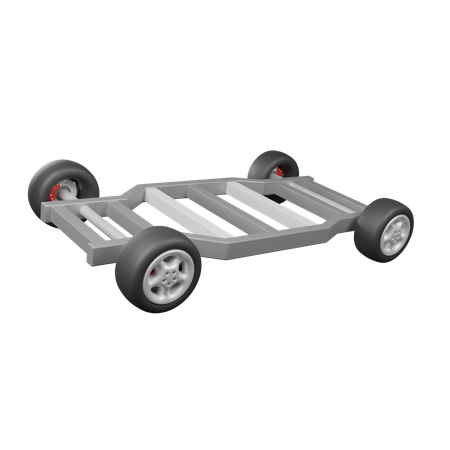 Chasis de coche  3D Icon