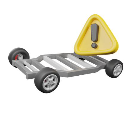 Chassis Warning  3D Icon