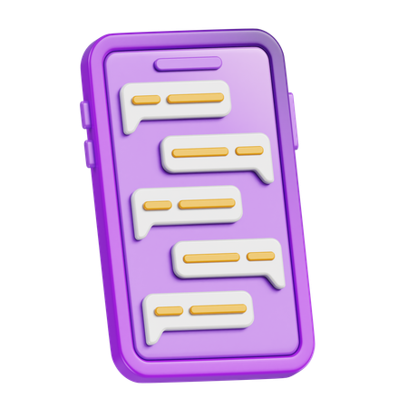Chat  3D Icon