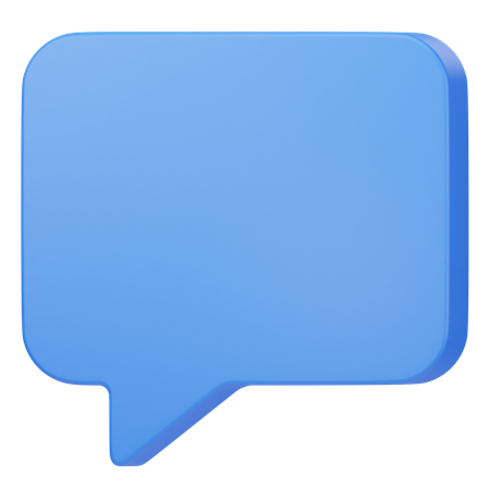 Chat  3D Icon