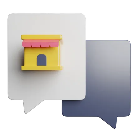 Chat Communication Message 3D Icon