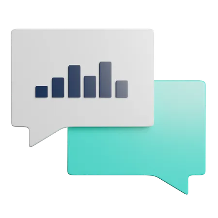 Chat Massage Communication 3D Icon